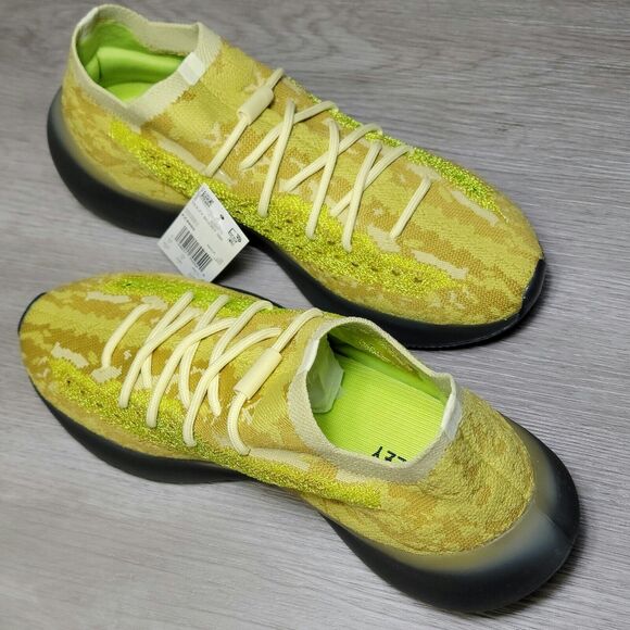 Adidas Mens Yeezy Boost 380 Shoes 10.5 Hylte Green Breathable Athletic Fashion